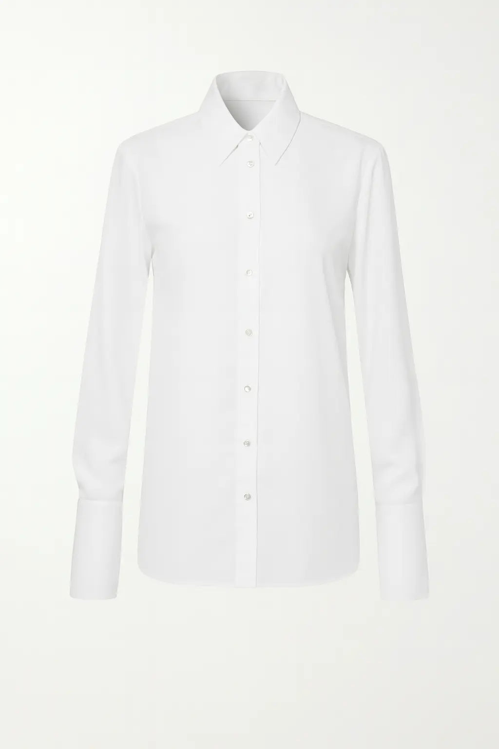 Camicia basic in seta DORABELLA