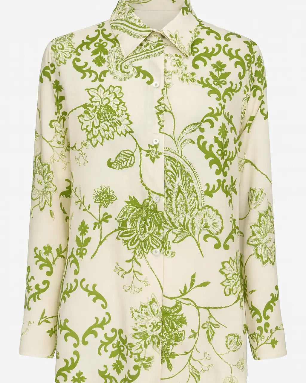 Camicia con colletto, a maniche lunghe con stampa all over DORABELLA