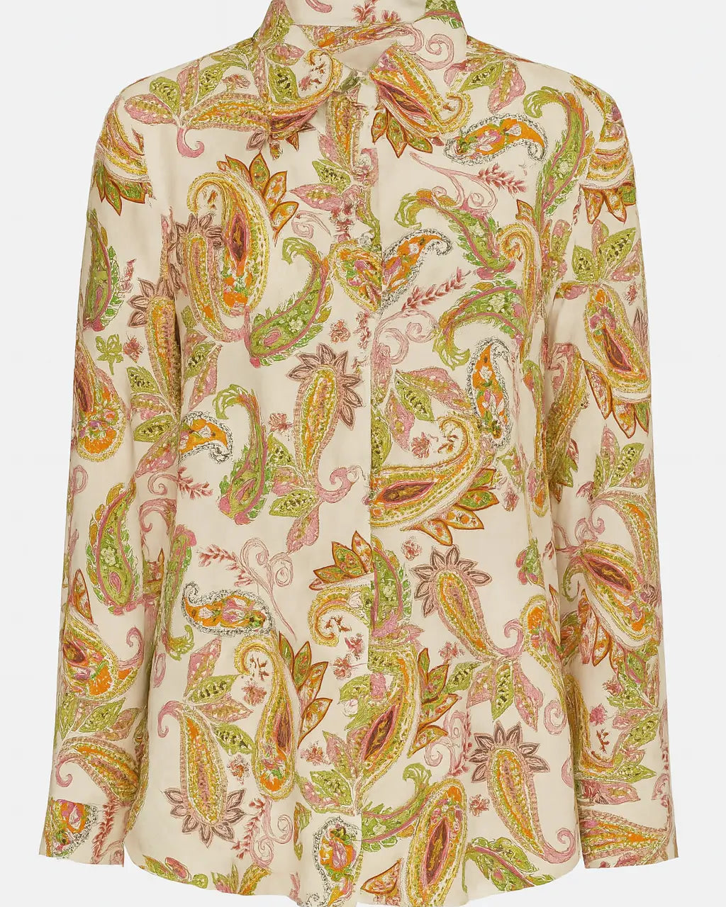 Camicia con colletto, a maniche lunghe con stampa all over DORABELLA