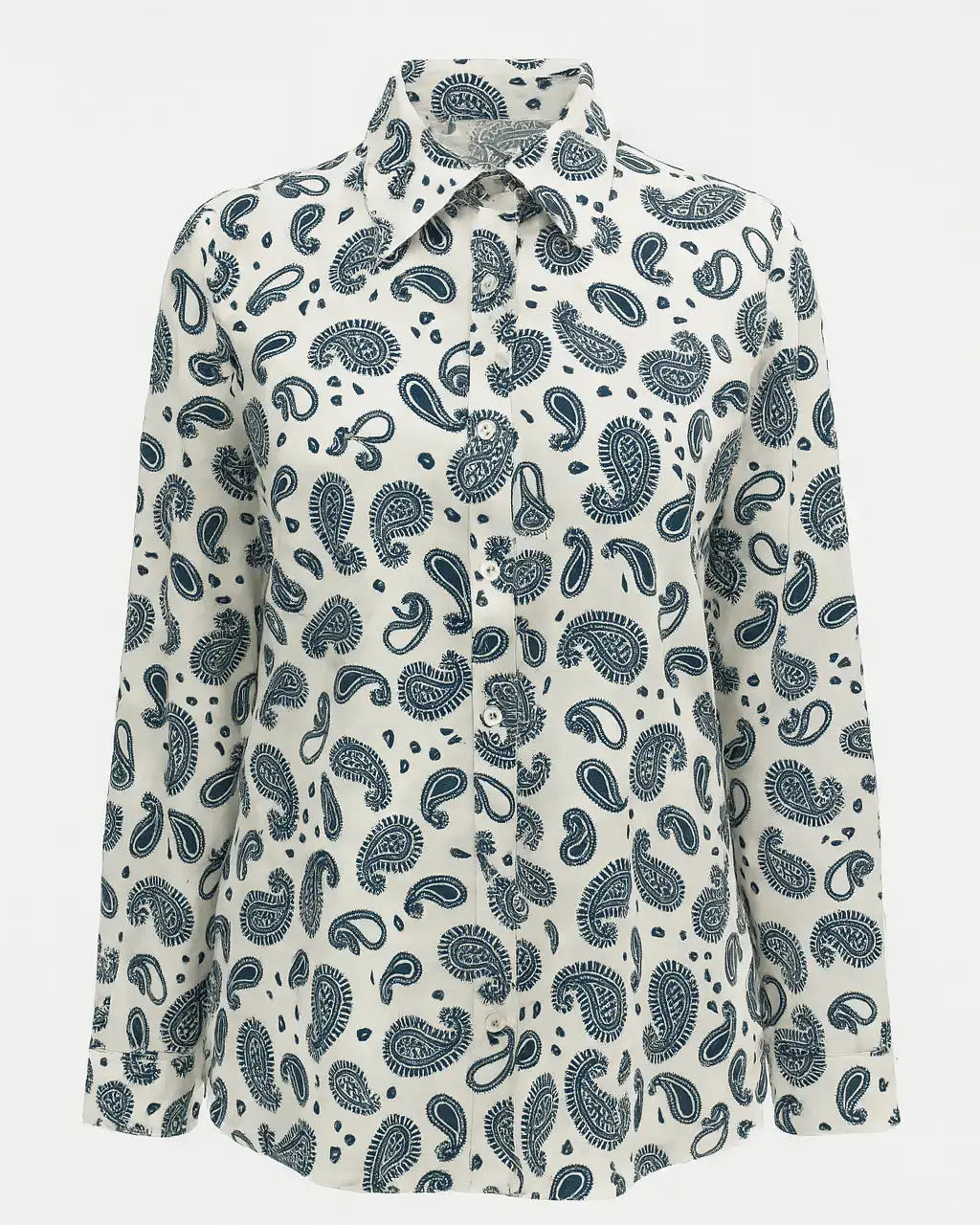 Camicia con colletto, a maniche lunghe con stampa all over DORABELLA