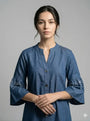 Camicia con collo coreana DORABELLA