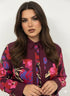 Camicia con fantasia floreale stampata DORABELLA PIU'