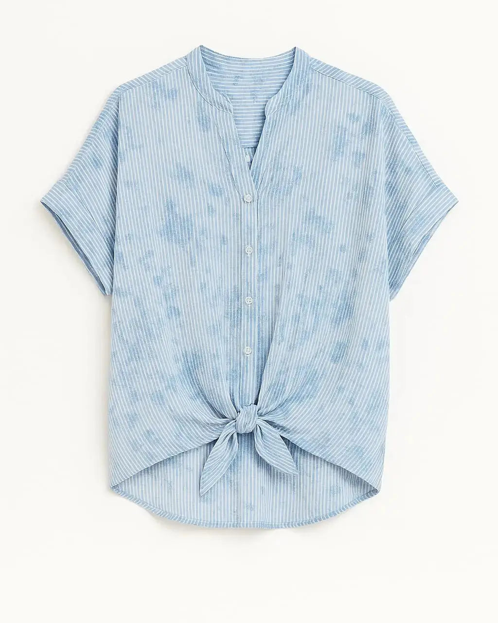 Camicia con manica kimono , abbottonatura e nodo frontali Unica by Dorabella