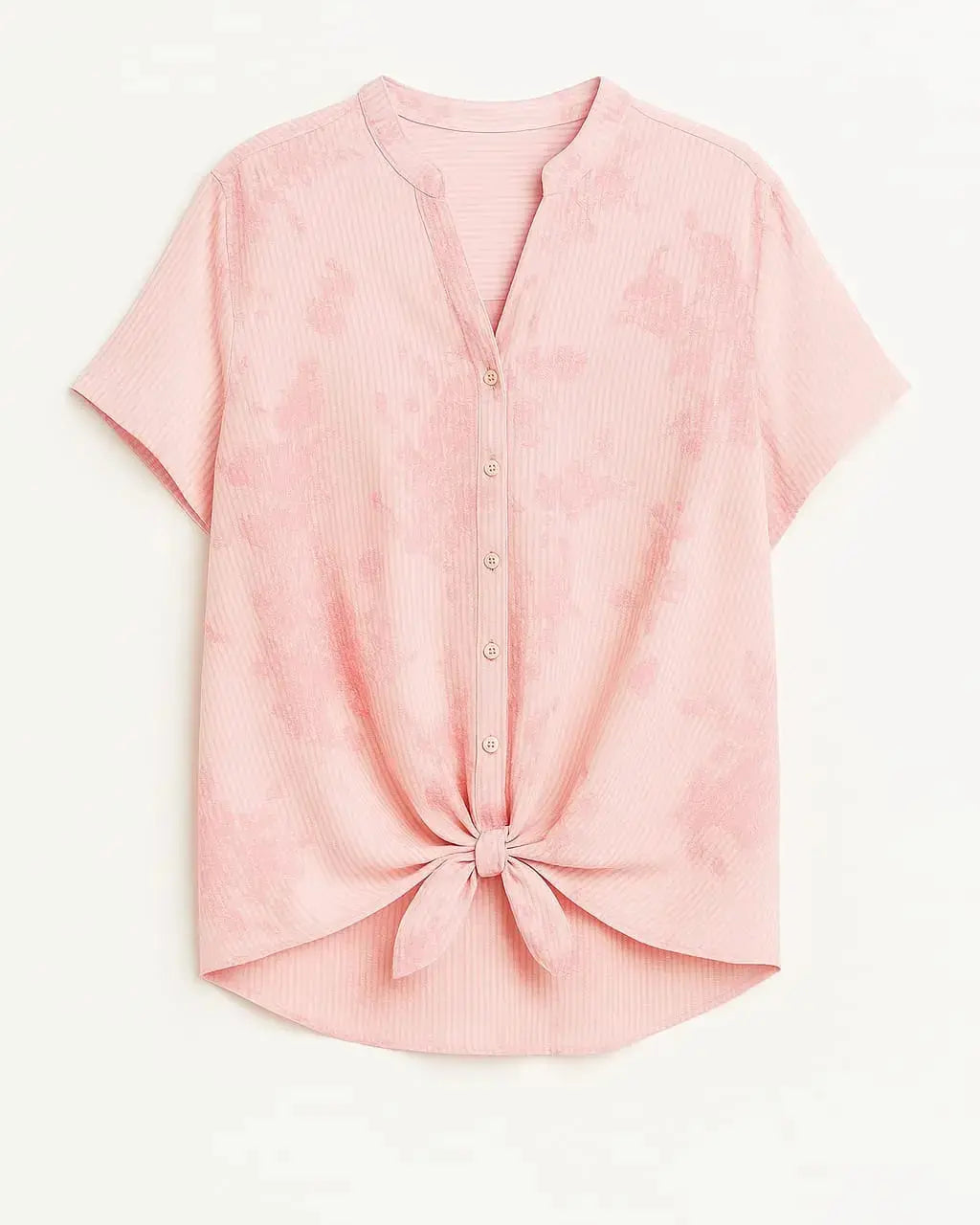 Camicia con manica kimono , abbottonatura e nodo frontali Unica by Dorabella