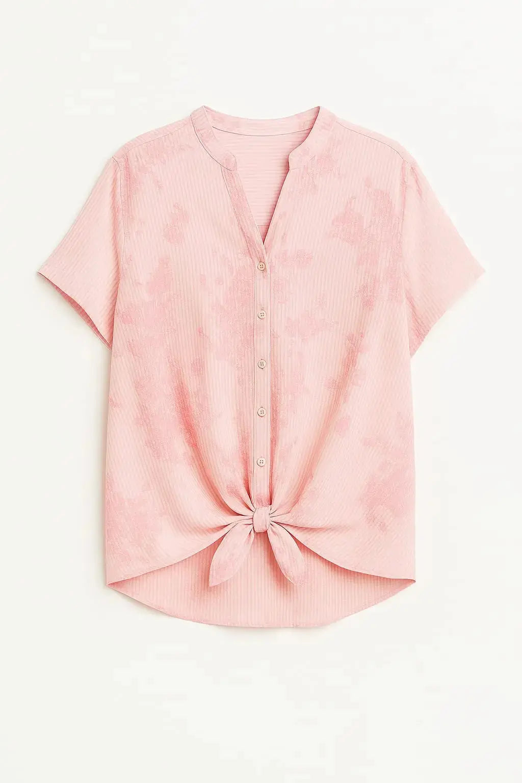 Camicia con manica kimono , abbottonatura e nodo frontali Unica by Dorabella