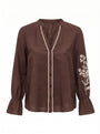 Camicia con ricamo DORABELLA