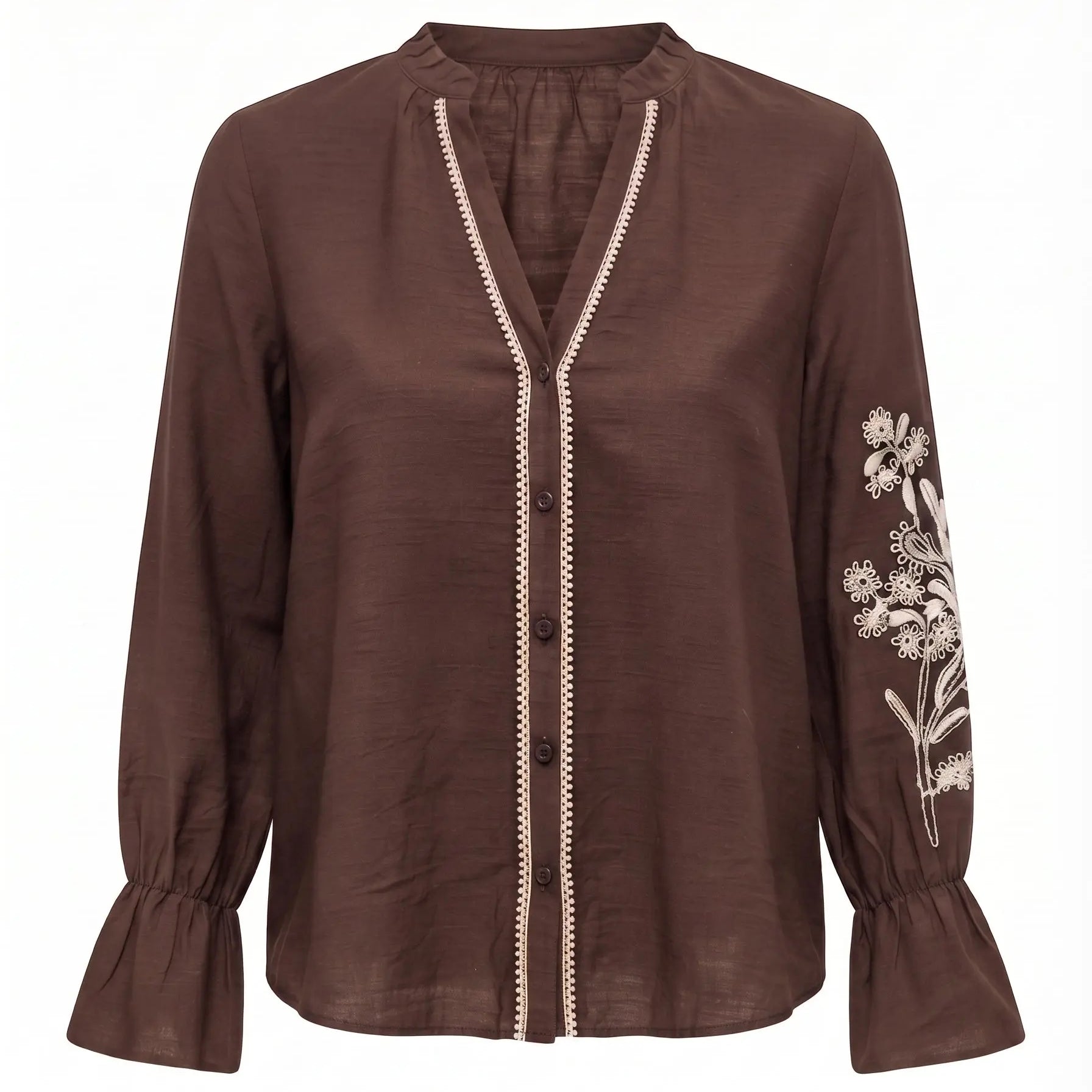 Camicia con ricamo DORABELLA