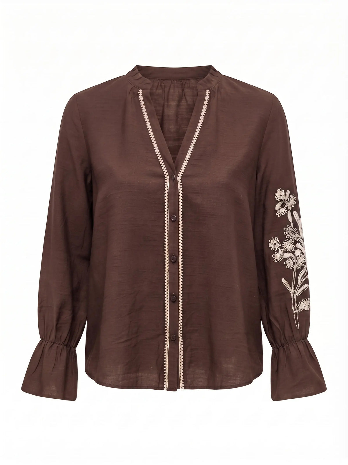 Camicia con ricamo DORABELLA