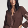 Camicia con ricamo DORABELLA
