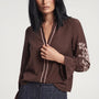 Camicia con ricamo DORABELLA