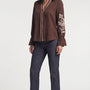 Camicia con ricamo DORABELLA