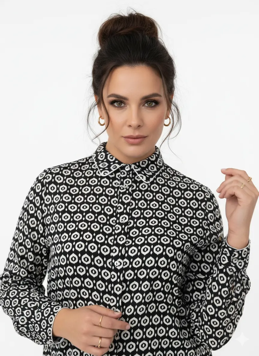 Camicia fantasia DORABELLA PIU'