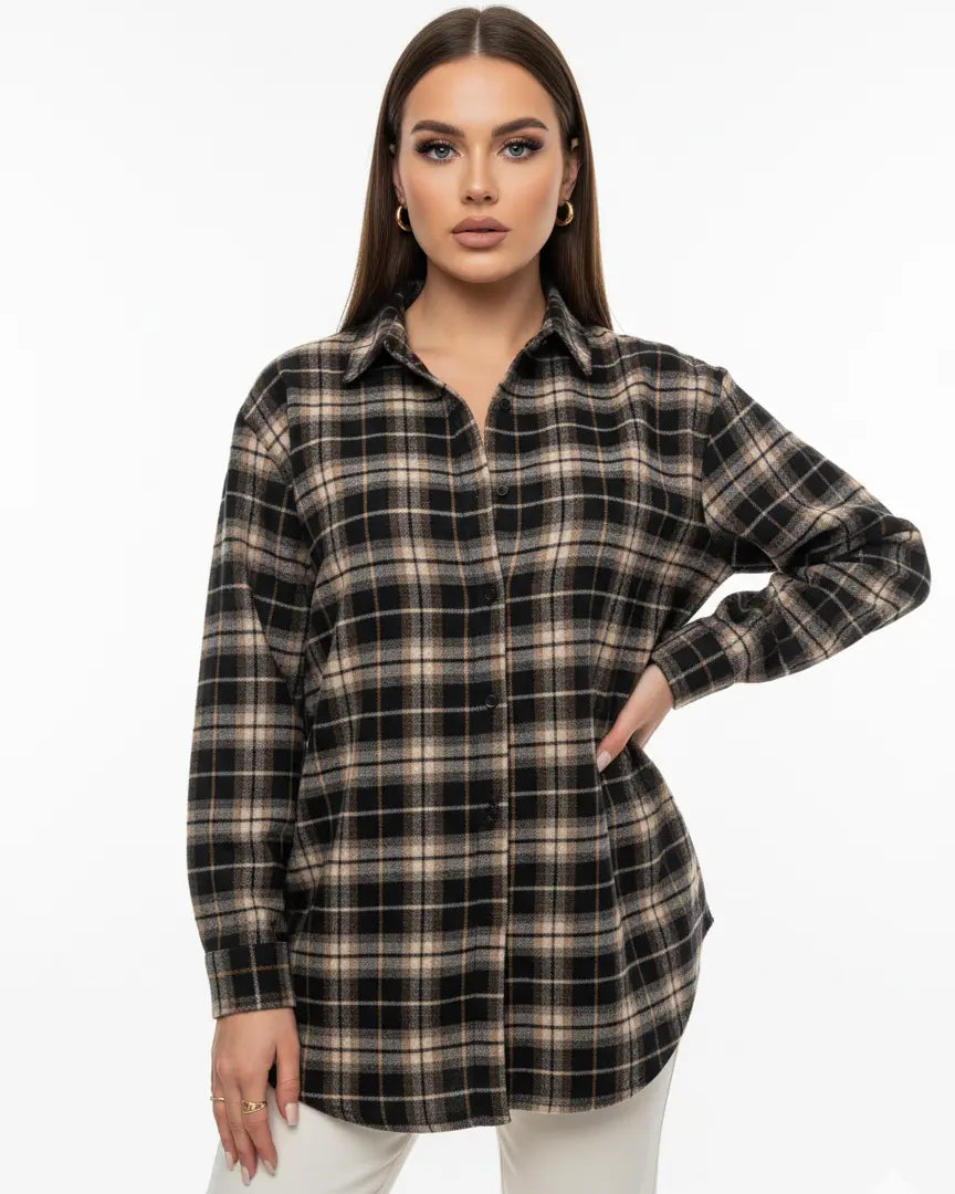 Camicia fantasia a quadri UNICA by Ironica