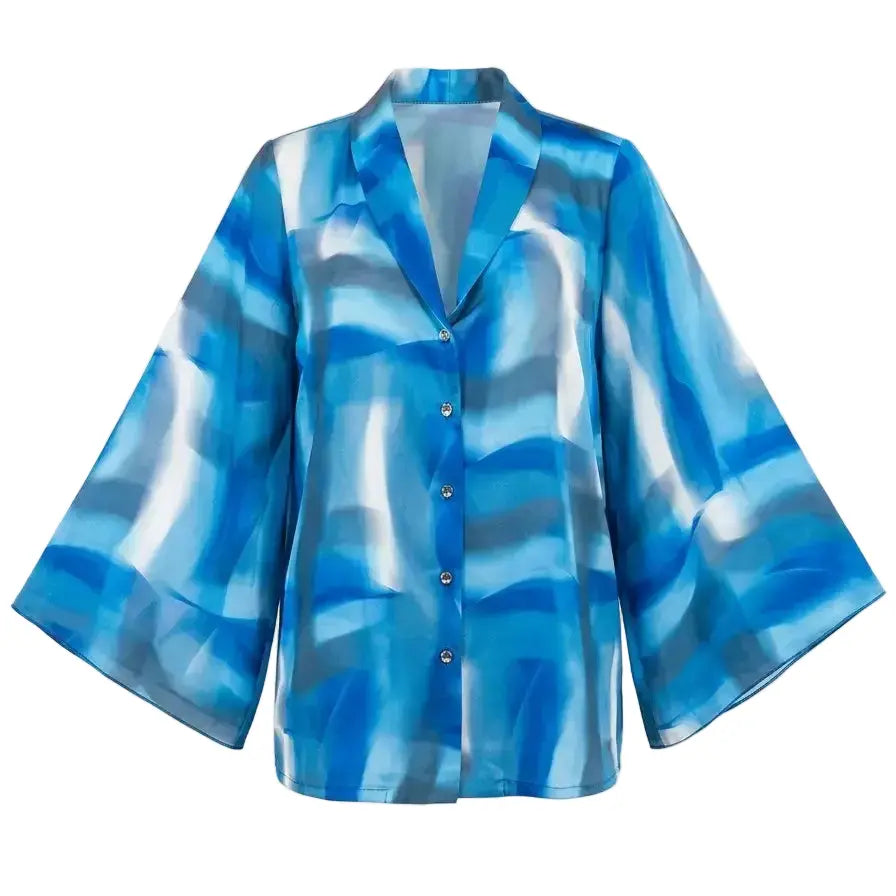 Camicia fantasia con manica ampia DORABELLA PIU'