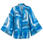 Camicia fantasia con manica ampia DORABELLA PIU'