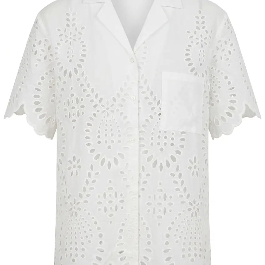 Camicia in Pizzo Sangallo DORABELLA