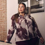 Camicia in tessuto lurex con motivo fantasia VINO DORABELLA PIU'