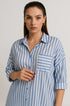 Camicia oversize con maniche lunghe risvoltate e taschino Unica by Dorabella