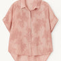 Camicia oversize in popeline rigato con ricami Unica by Dorabella Rosa-Taglia-Unica-Curvy-fino-alla-54