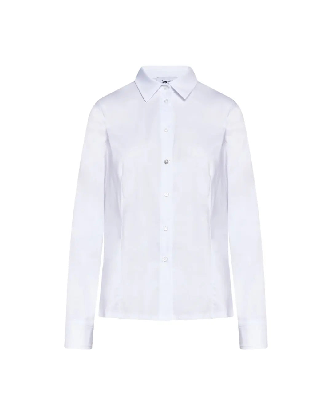Camicia slim flit con pinces BIANCO DORABELLA
