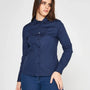 Camicia slim flit con pinces DORABELLA