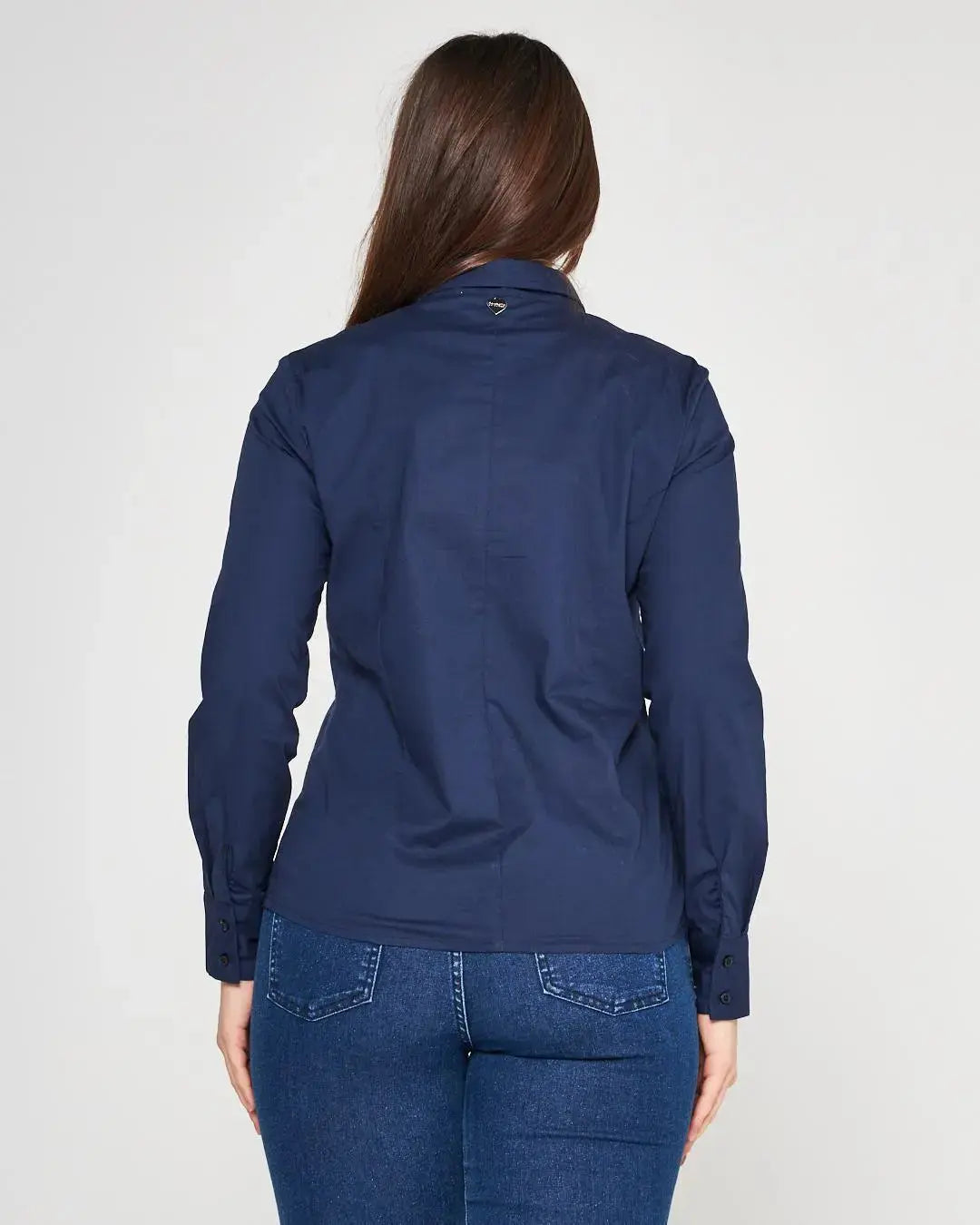 Camicia slim flit con pinces DORABELLA