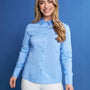Camicia slim flit con pinces DORABELLA