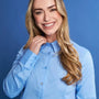 Camicia slim flit con pinces DORABELLA