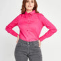 Camicia slim flit con pinces DORABELLA