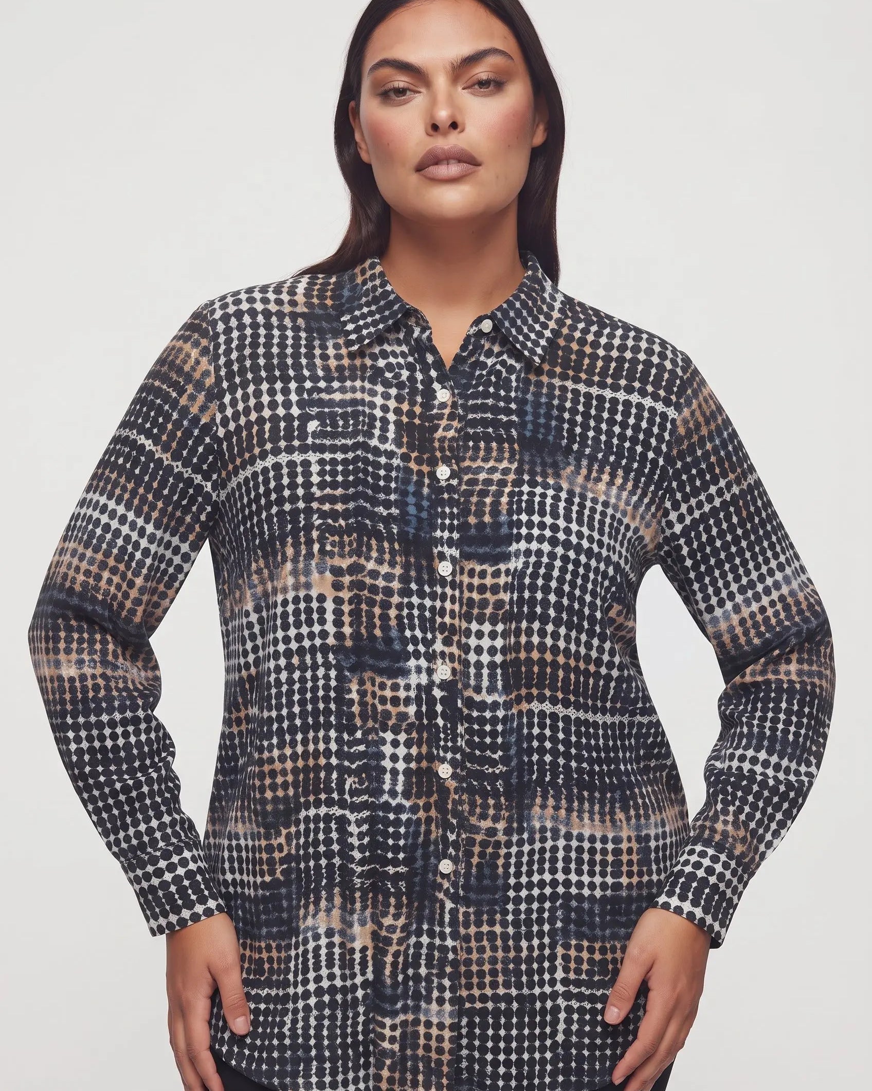 Camicia stampa fantasia DORABELLA PIU'