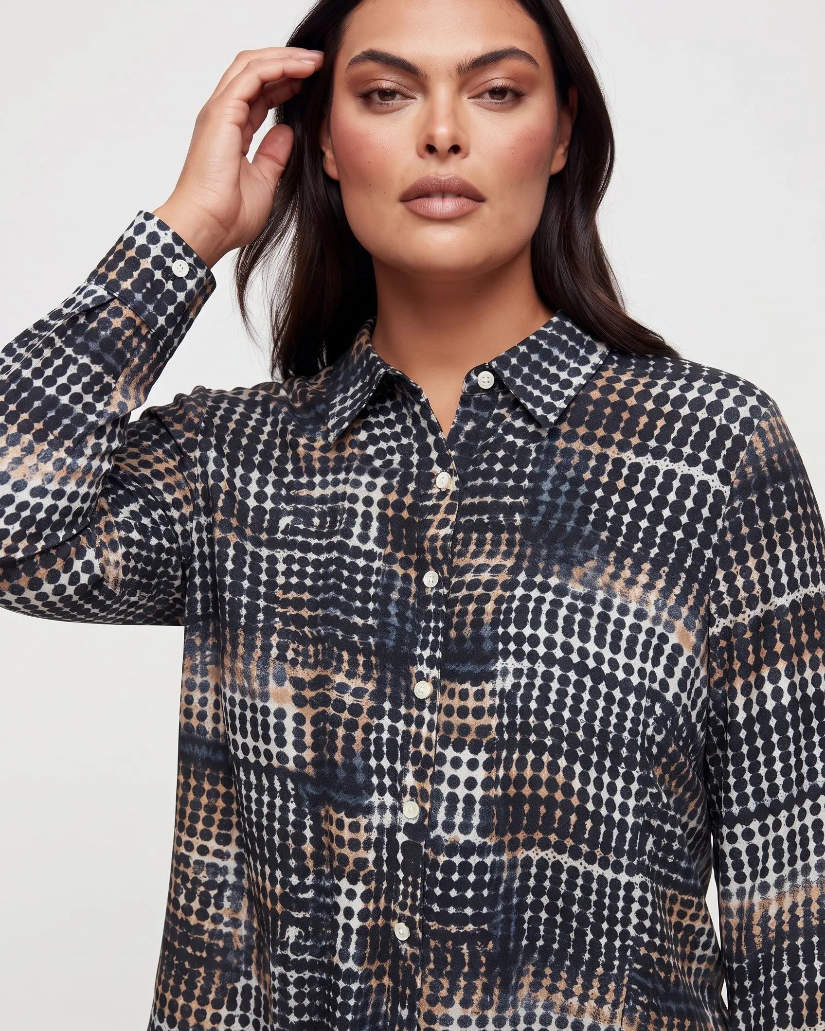 Camicia stampa fantasia DORABELLA PIU'