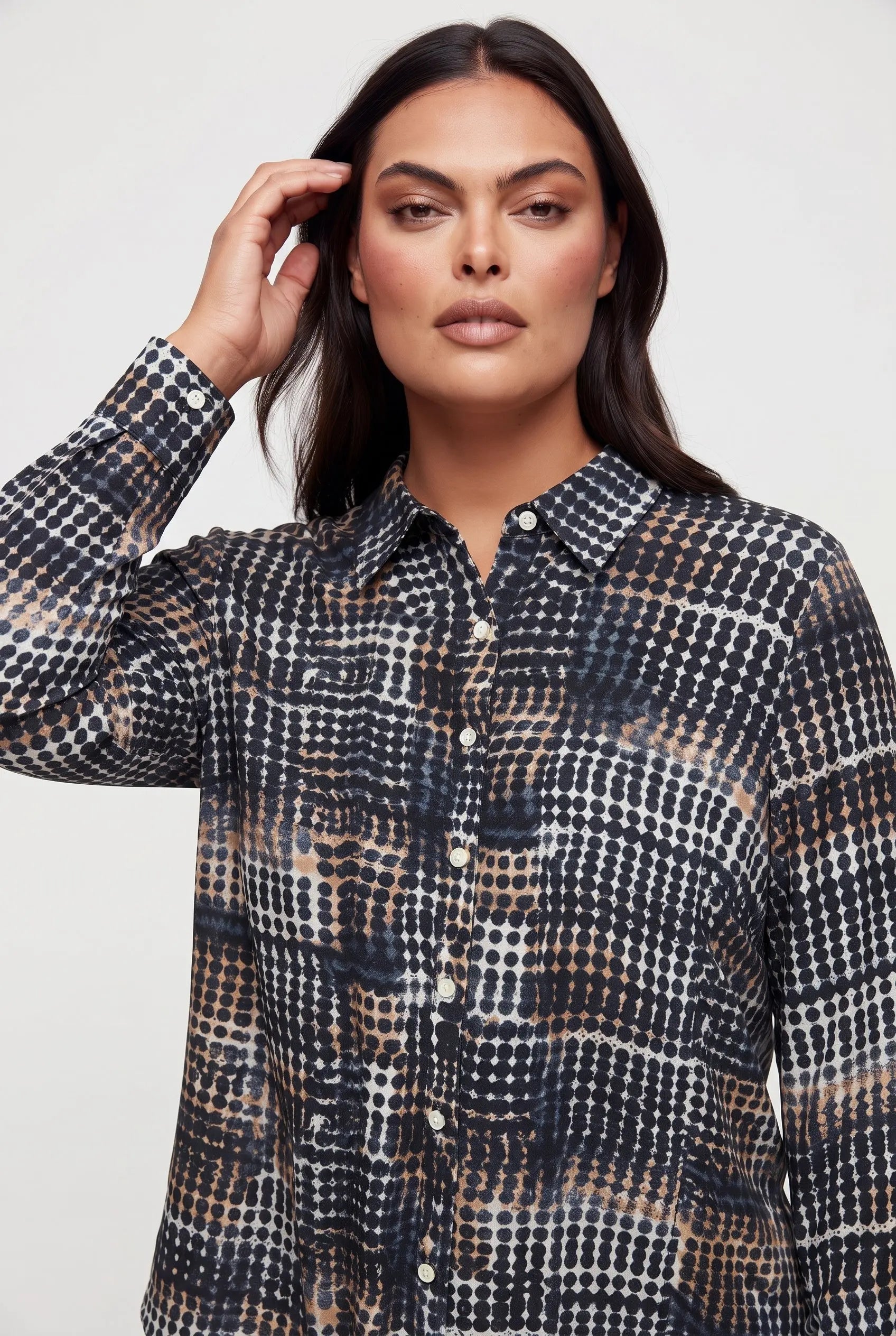 Camicia stampa fantasia DORABELLA PIU'