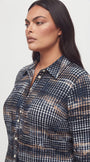 Camicia stampa fantasia DORABELLA PIU'