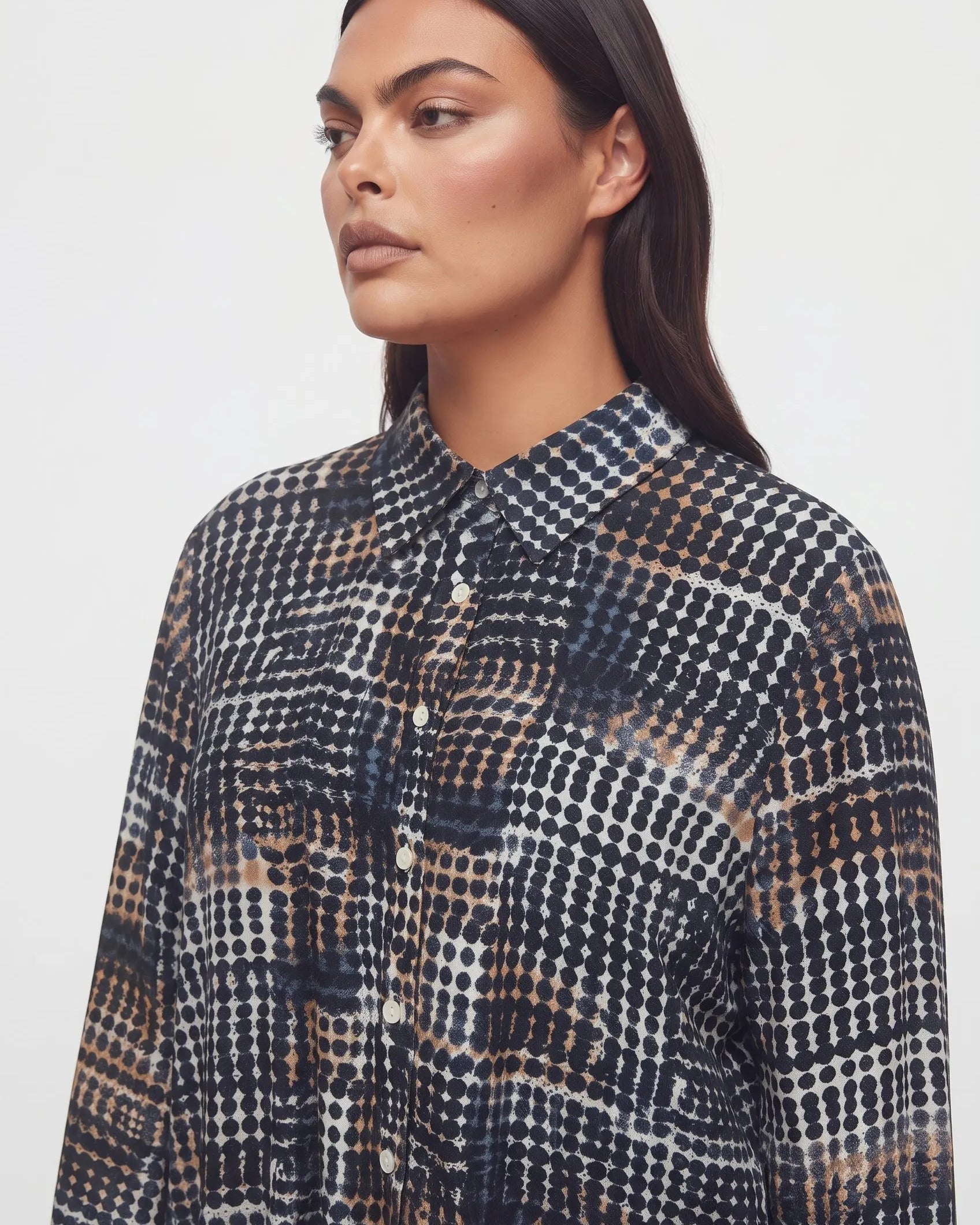 Camicia stampa fantasia DORABELLA PIU'