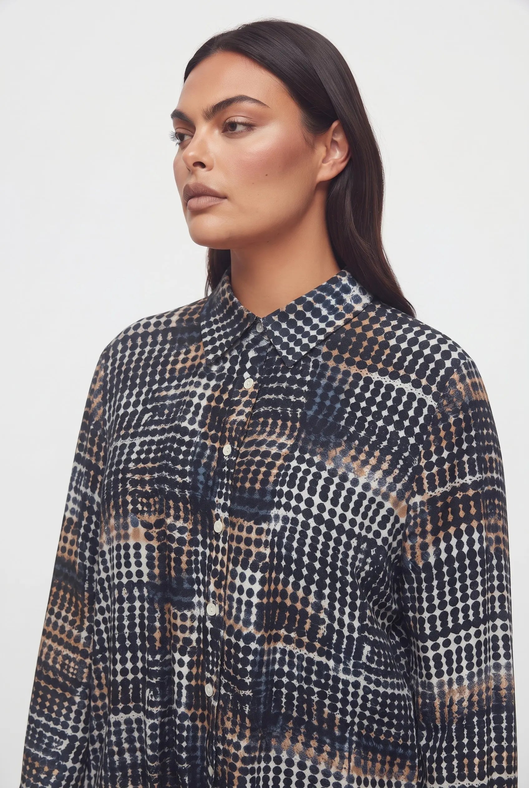 Camicia stampa fantasia DORABELLA PIU'
