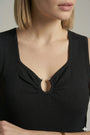 Canotta con accessorio DORABELLA