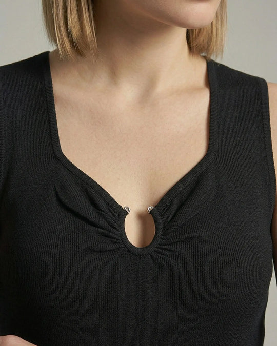 Canotta con accessorio DORABELLA