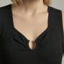 Canotta con accessorio DORABELLA