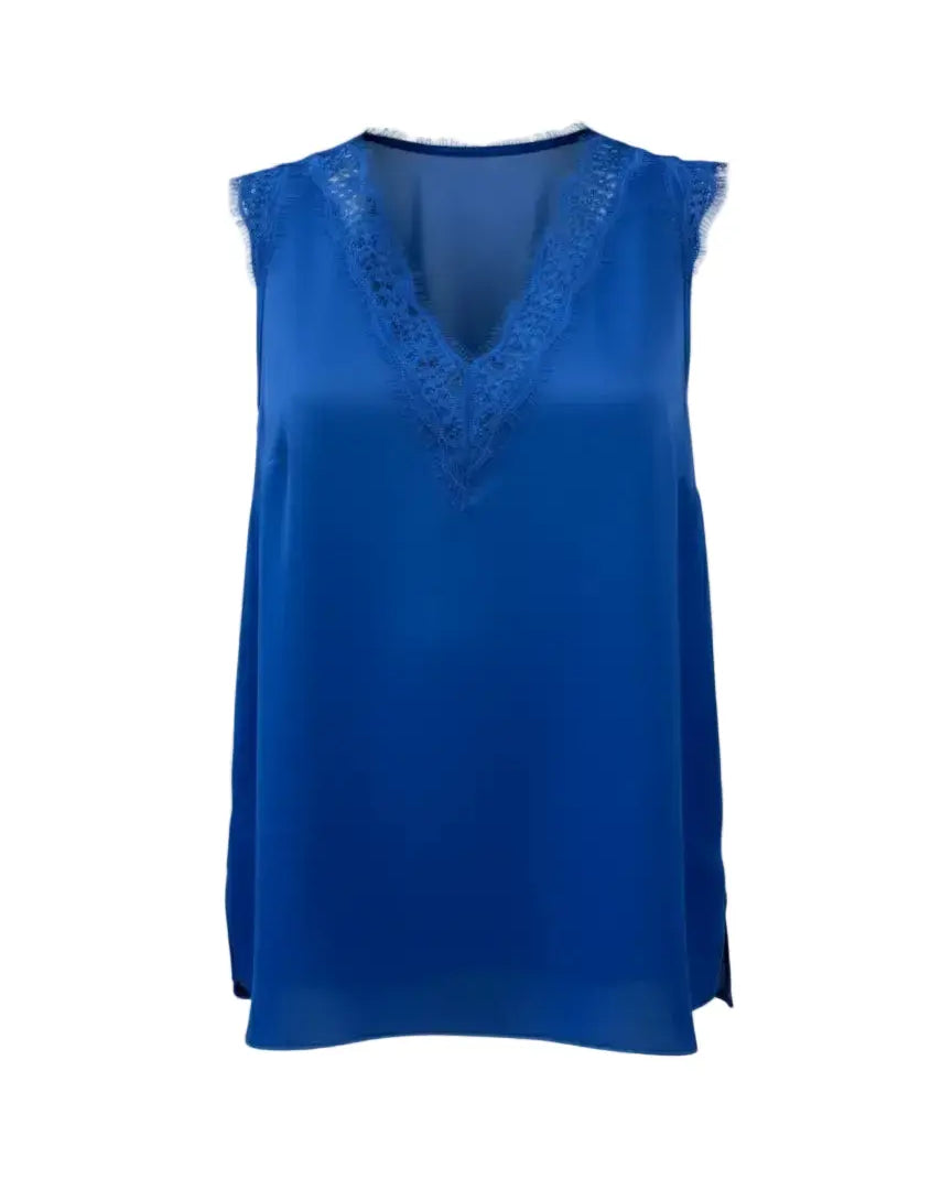 Canotta con pizzo DORABELLA