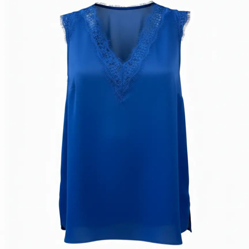 Canotta con pizzo DORABELLA