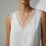 Canotta con pizzo DORABELLA