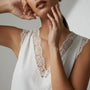 Canotta con pizzo DORABELLA