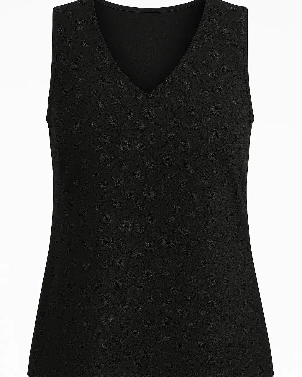 Canotta fantasia con scollo a "V" DORABELLA