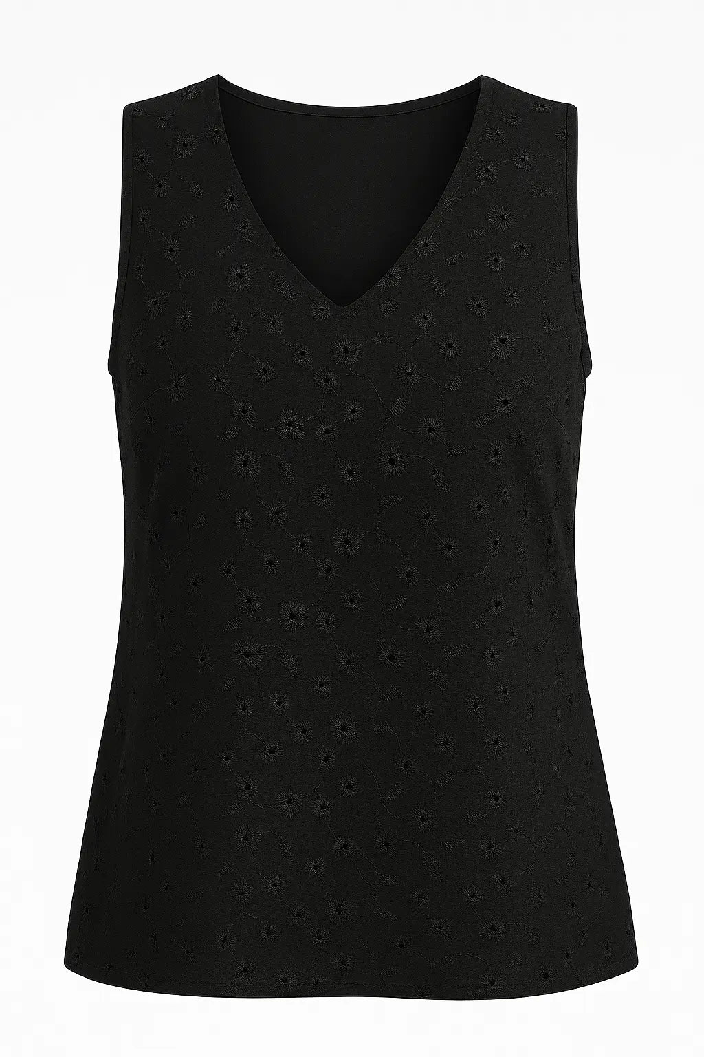 Canotta fantasia con scollo a "V" DORABELLA