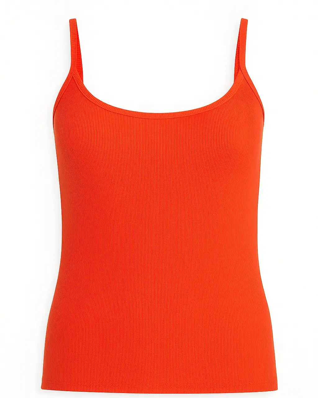 Canotta slim fit a bretelline in costina Unica by Dorabella