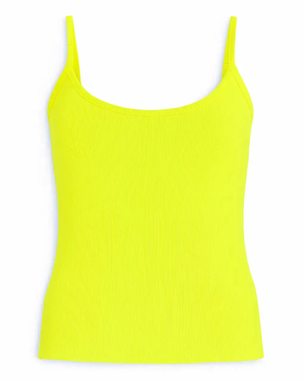 Canotta slim fit a bretelline in costina Unica by Dorabella