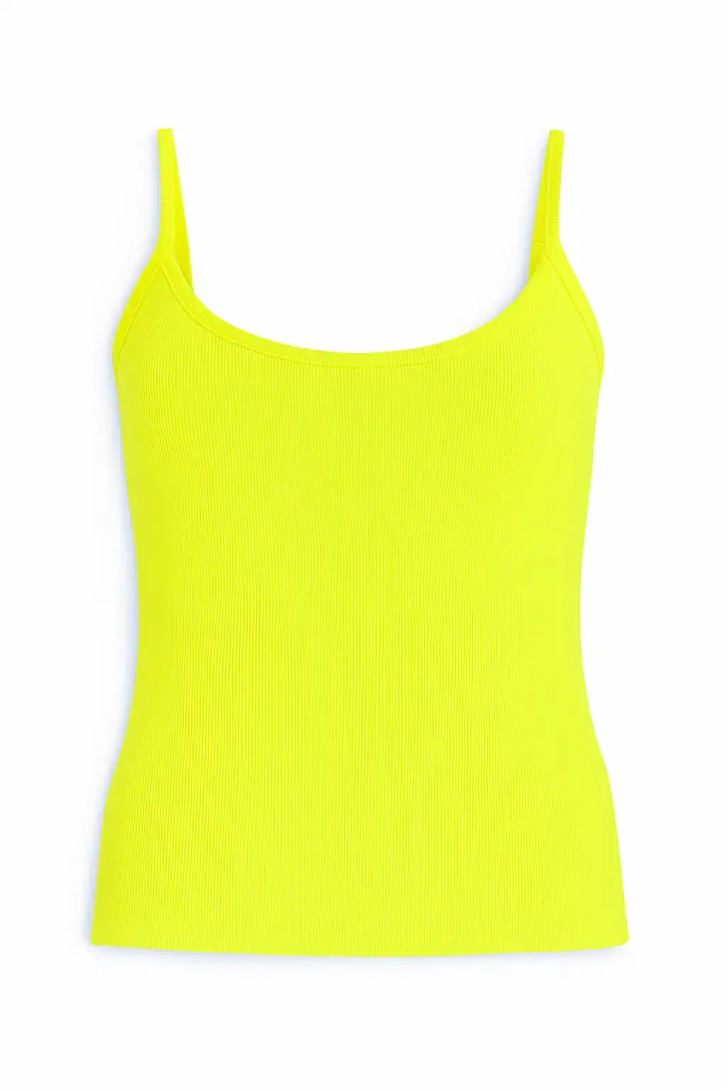 Canotta slim fit a bretelline in costina Unica by Dorabella