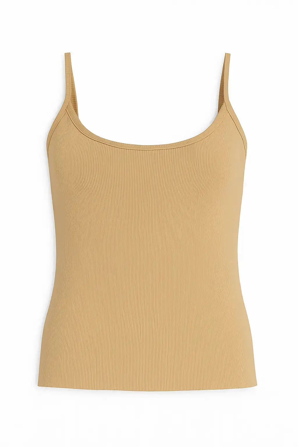 Canotta slim fit a bretelline in costina Unica by Dorabella