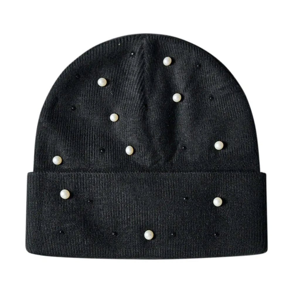 Cappello con perle BLACK DORABELLA Un
