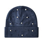 Cappello con perle BLU-NAVY DORABELLA Un